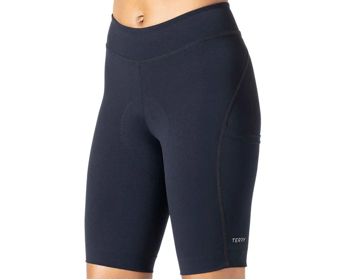 Terry Women’s Wayfarer Shorts (Onyx) (S)