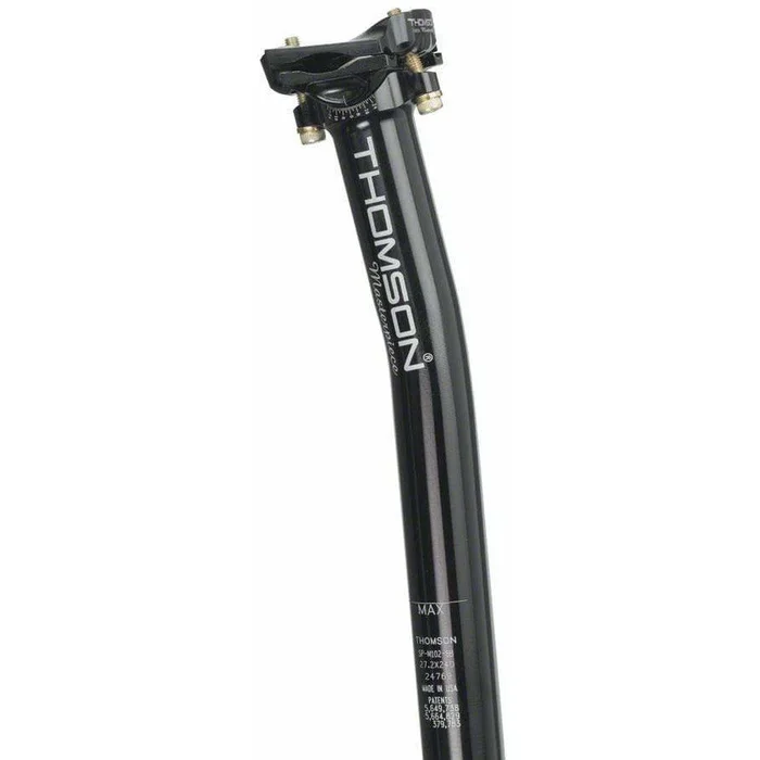 Thomson Masterpiece Setback Seatpost: 31.6 x 350mm – Black