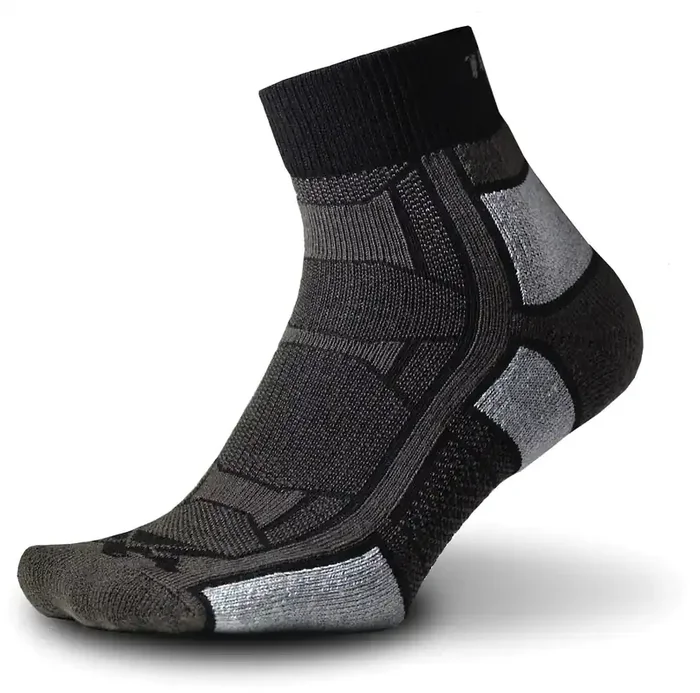 Thorlo Outdoor Athlete Socks – Moisture-Wicking, Compression Support, Ventilation Panel, Lightweight Performance Gear for Mountain Running & Biking