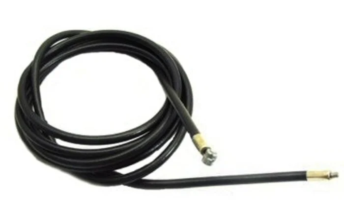 Throttle Cable with Sleeve, Mikuni End, 70″ (Kart)