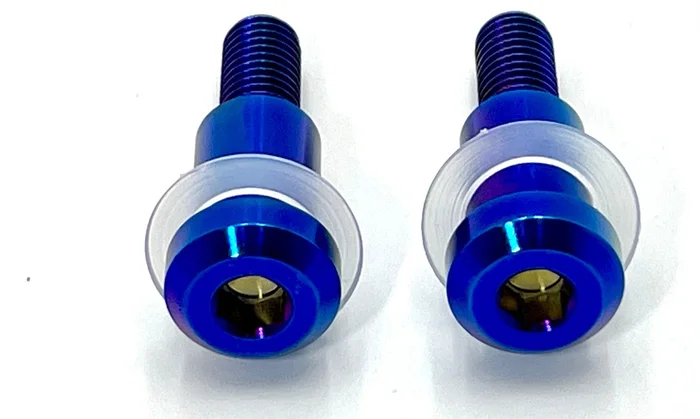 Titanium Triangle Shoulder Bolts – Surron LBS LBX, Segway X160 X260 (2)
