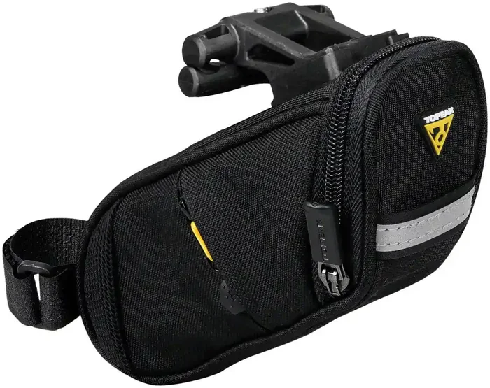Topeak Aero Wedge Pack DX Seat Bag – Black, Small