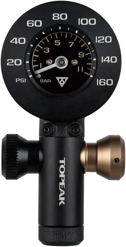 Topeak AirBooster G+ CO2 Inflator – with Gauge