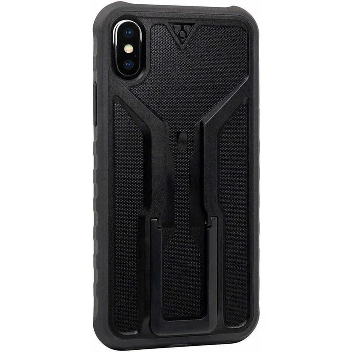 Topeak RideCase with RideCase Mount for iPhone X: Black/Gray