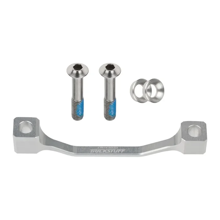 Trickstuff +20 PM 74mm Caliper Adapter, PM 203, Fox, Silver