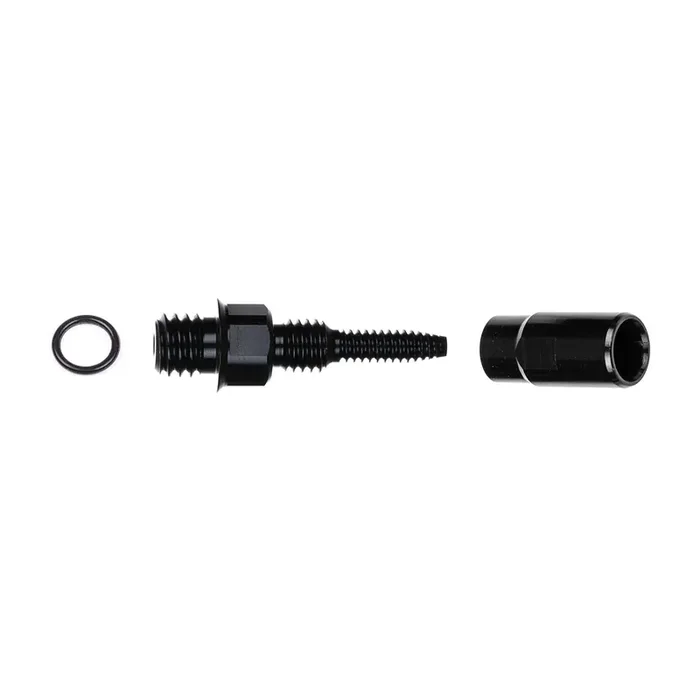 Trickstuff M6x1 Fitting For Beta Kevlar Hose, Black, Each
