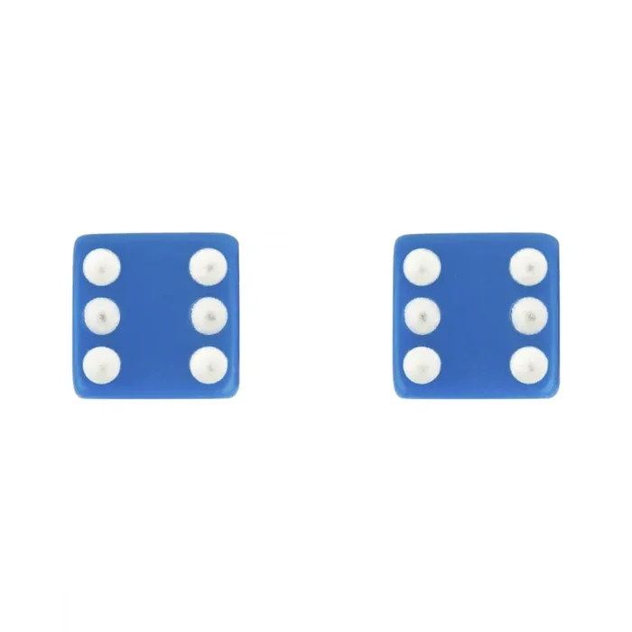 Trik Topz Valve Caps Dice Blue SV Intended For Use With Schrader Valves