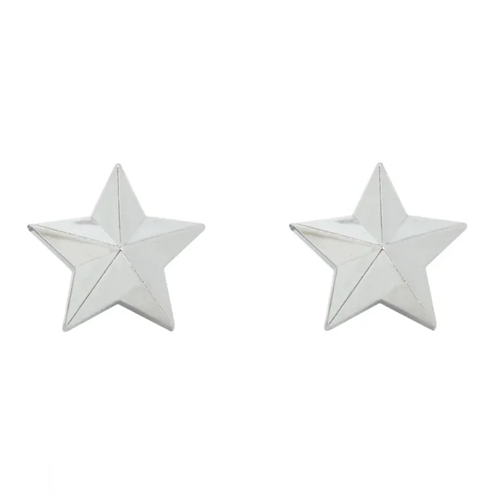 Trik Topz Valve Caps Stars Chrome SV Intended For Use With Schrader Valves