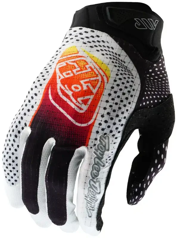 Troy Lee Designs Air Glove – Optic White / Black, Small