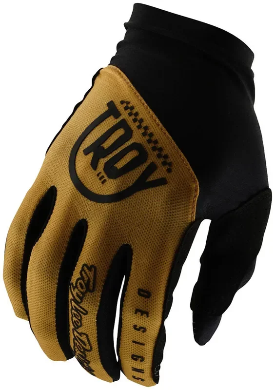 Troy Lee Designs Flowline Glove – Eyez Gold, Large