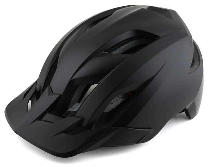 Troy Lee Designs Flowline SE Helmet (Stealth Black) (XL/2XL) (w/ MIPS)