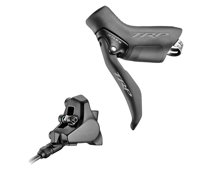 TRP Hylex Disc Brake and Lever (Black) (Left) (Hydraulic) (Flat Mount)
