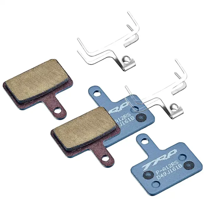 TRP P-A12RS Resin Disc Brake Pads Bundle for 2-Piston Calipers Heat-Stable, Lightweight, High-Performance Cycling Brake Pads
