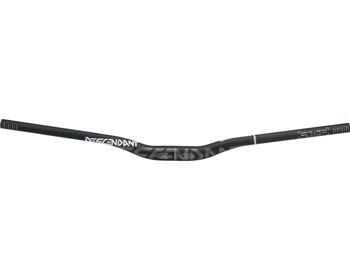 TRUVATIV Descendant Downhill Handlebar (Black) (35.0mm Clamp) (25mm Rise) (800mm) (5/9° Sweep)