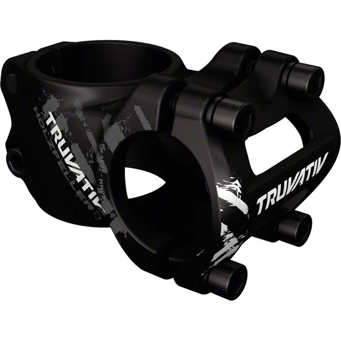 TruVativ Holzfeller Bike Stem – 31.8 Clamp, +/-0, 1 1/8″, Aluminum, Black
