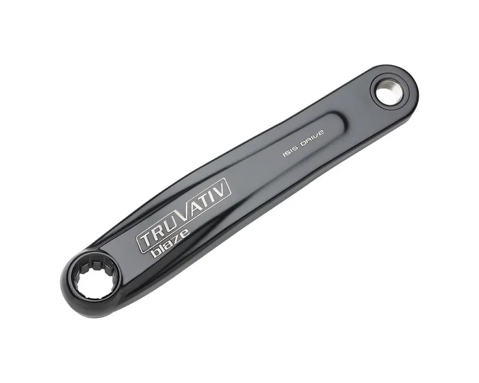 TRUVATIV Left ISIS Crank Arm (Black w/ Blaze Logo) (175mm)