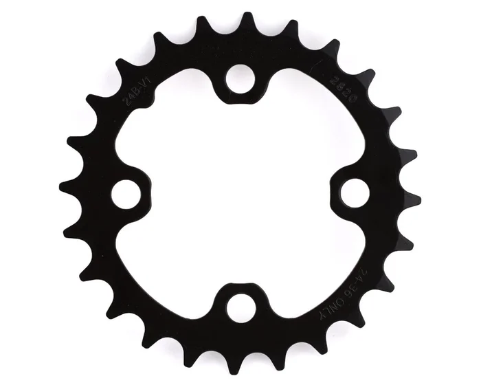 TRUVATIV Trushift Steel Chainrings (Black) (3 x 8-11 Speed) (Inner) (24T) (104/64mm BCD)