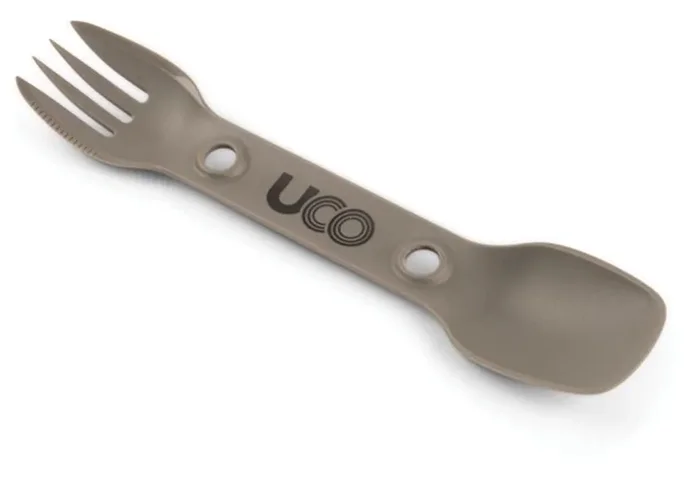 UCO Eco Util Spork 30-Pack in Slate Grey – Sustainable and Versatile Dining Solution
