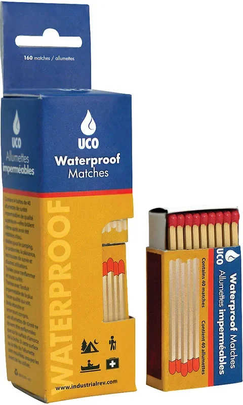 Uco Waterproof Matches – Reliable Fire Starter for Outdoor Adventures