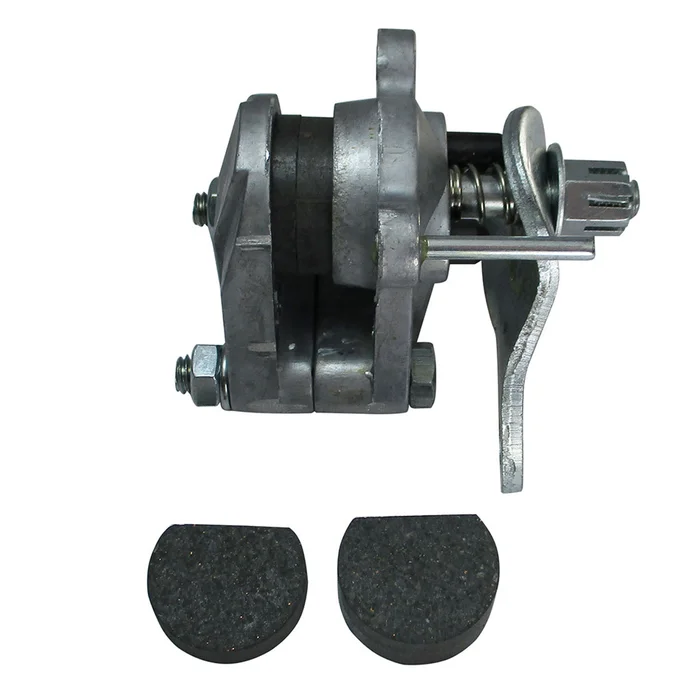 Universal Mechanical Disc Brake Assembly with Replacement Pucks