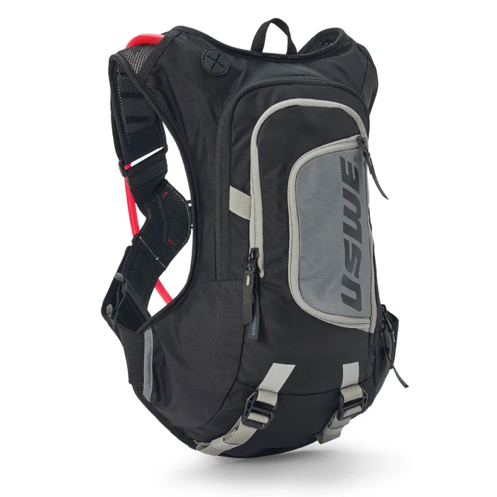 USWE Moto Hydro 8L Black Carbon Hydration Pack PNP Tube
