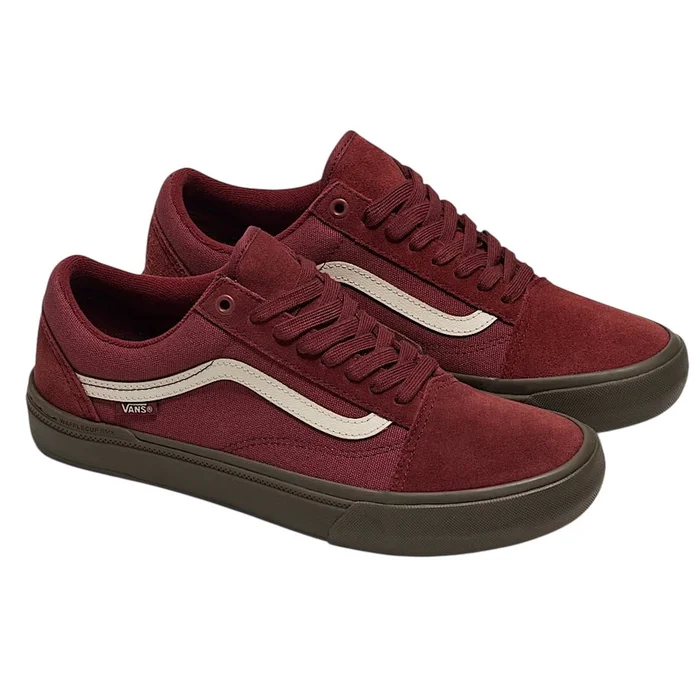 Vans Old Skool Pro BMX Shoes (Port / Gum)
