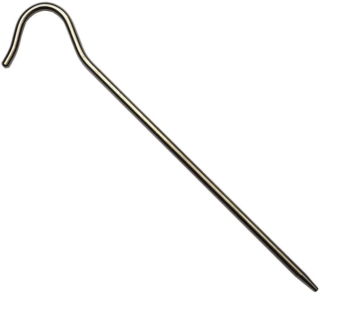 Vargo Titanium Shepard‘s Hook Stake Titanium Hook Stake 165mm 6pk Tent Accessories