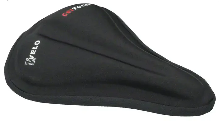 Velo Gel-Tech Saddle Cover Black, Fits 254-280mm x 178-203mm Saddles