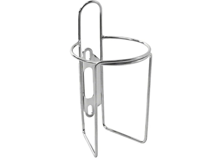 Velo Orange Retro Stainless Water Bottle Cage w/ Tab (Polished)