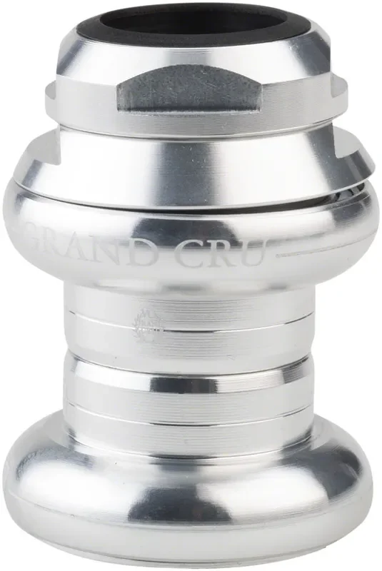 Velo Orange Threaded Headset – Sealed Bearing, Grand Cru EC30 /25.-24tpi Upper EC30/26 Lower, Silver