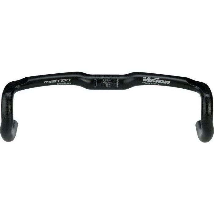 Vision Metron 4D Drop Handlebar – Carbon, 31.8mm, 42cm, Black
