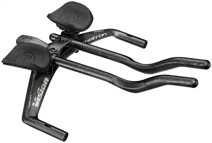 Vision TFA Integrated Handlebar/Aero Bar – Carbon, Integrated 90mm, 40cm, Black, JS Bend