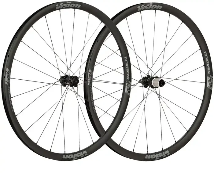 Vision TriMax AGX i23 Alloy Wheelset 700c 12×100/142mm Center Lock HG 11 Black