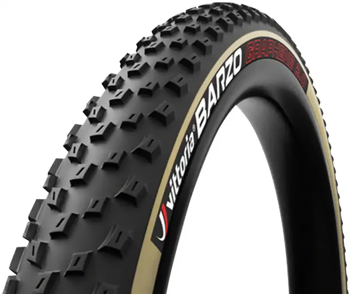 Vittoria Barzo Tire 29 x 2.35 Tubeless Folding Black/Tan TLR Mountain Bike 11A00345