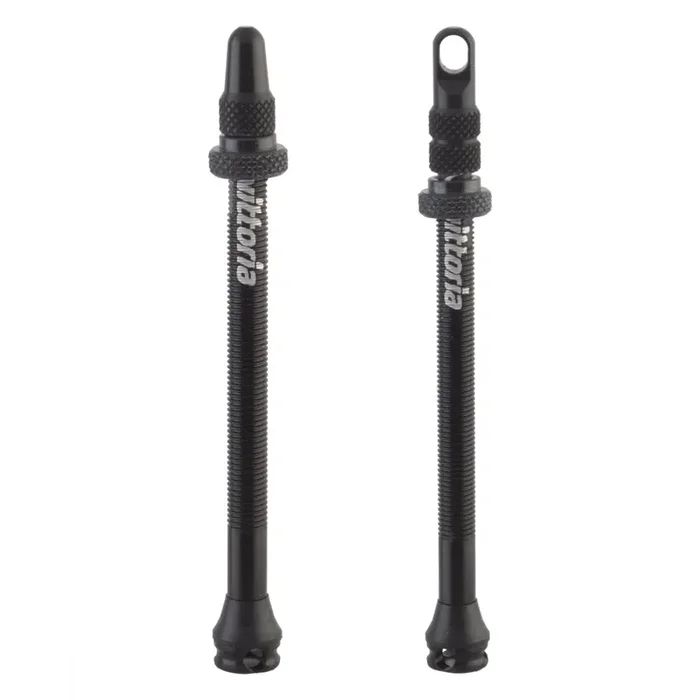 Vittoria Multiway Valves Tubeless Valve 80mm Pair Black