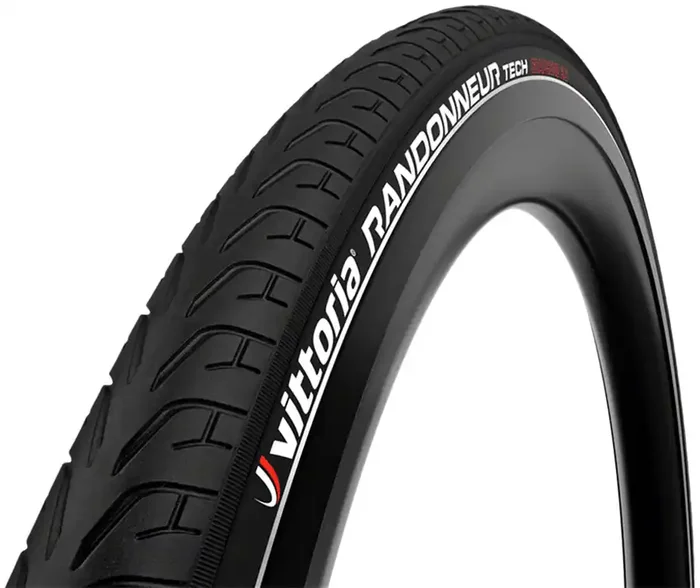Vittoria Randonneur Tech G2.0 Tire 700 x 35 Rigid Bead Black/Reflective 11A00172