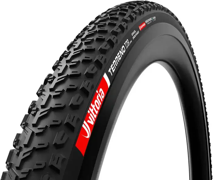 Vittoria Terreno T70 Coarse Loose Tire – 700 x 37, Tubeless, Folding, Black, Gravel Endurance, Graphene, G2.0 11A00802