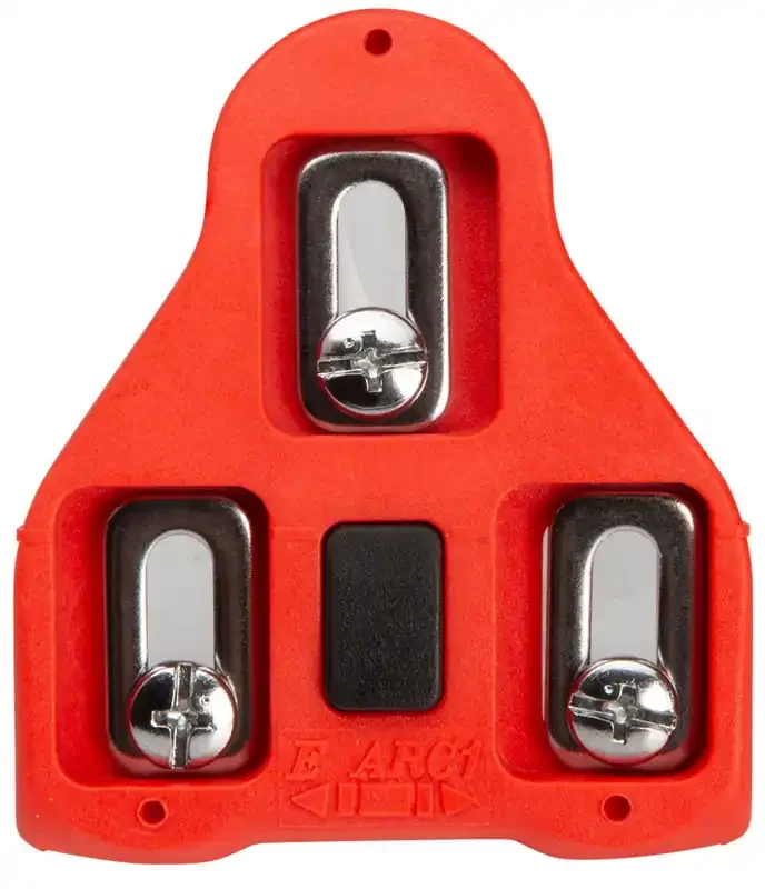VP ARC 1 LOOK Delta Cleats, 9 Degree Red, 3 Bolt Road Cleats