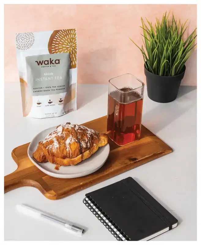 Waka Coffee Black Instant Tea 4.5 Oz Bag
