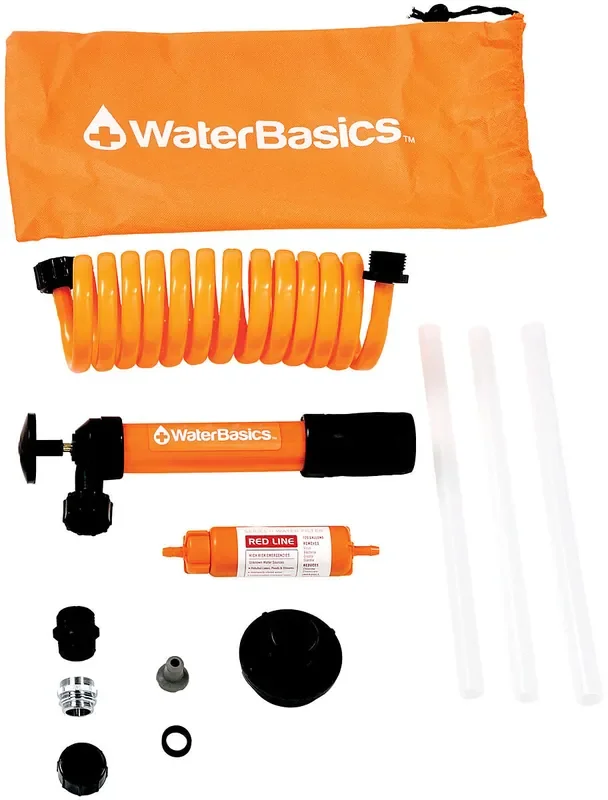 Water Basics Emergency Pump & Filter Emergency Pump & Filter