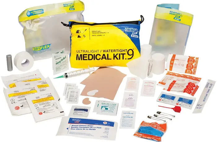 Waterproof Ultralight First Aid Kits for Adventure & Travel—Blister & Wound Management, Durable Materials, Compact & Lightweight Design