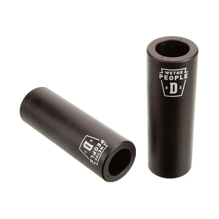 We The People Bicycle Peg & Sleeve Set – Durable Alloy/Nylon Components, Signature Design, Long-Lasting Performance for BMX & Freestyle Riding