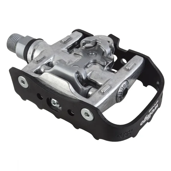 Wellgo Clipless MTB SPD 9/16in Silver/Black