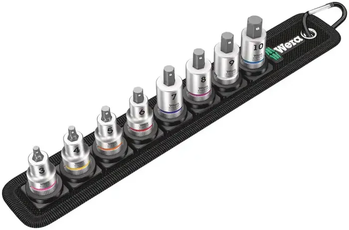 Wera Belt B 2 Zyklop In-Hex-Plus bit socket set with holding function