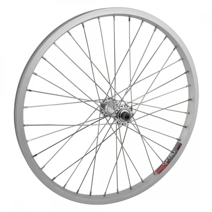 Wheel Master 20in Alloy Recumbent Front QRx100mm 36H Rim Brake Clincher Silver
