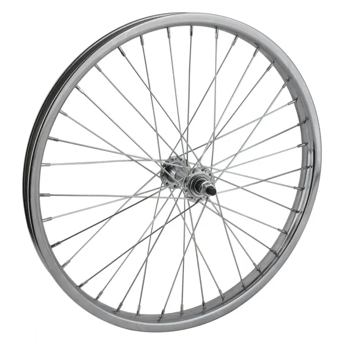 Wheel Master 20in Juvenile W/M Steel 1.75 Front B/O 3/8x100mm Rim Brake Silver