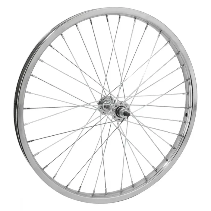 Wheel Master 20in Juvenile W/M Steel 1.75 Front B/O 5/16x100mm Rim Brake Sil
