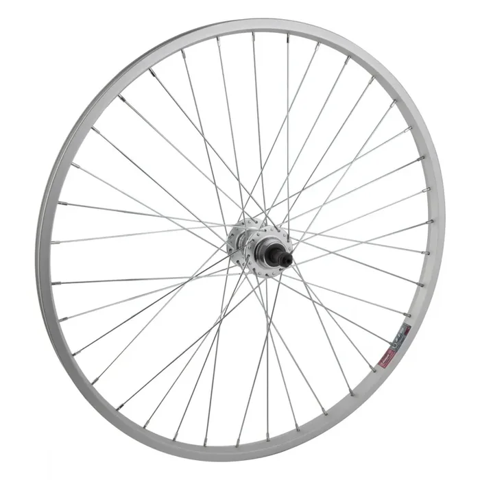 Wheel Master 26in Alloy WEI 519 Rear QRx135mm FW Single Wall 36H 6-Bolt Silver