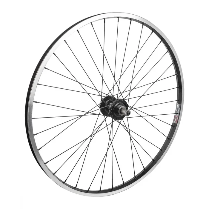 Wheel Master 26in Alloy WEI 519 Rear QRx135mm FW Single Wall 6-Bolt Disc Black
