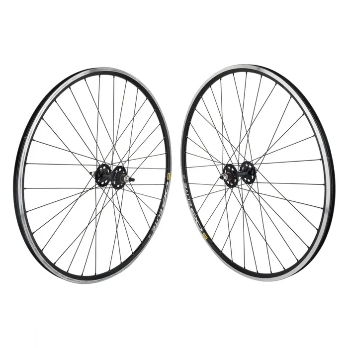 Wheel Master 700C Alloy Fixed Gear/Freewheel 700C Wheelset Mavic CXP Elite Rims